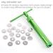 Stainless Steel Clay Extruder Gun with 20 Discs - Ceramic Craft Fondant Decorating Tool - Buy Online on GoSupps.com