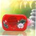 Portable Buddhist Music Player - Travel Friendly | 22 Temple & Household Songs | Vibrant Jujube Red - Buy Online on GoSupps.com