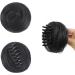 2PCS Mini Claw Fake Buns Hair Donut Chignon Clip in Scrunchies Natural Black - Buy Online on GoSupps.com