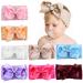 8pcs 5 Inches Baby Girls Hair Bows Nylon Headbands Grosgrain Ribbon Hair Band Elastic Hair Accessories for Kids Infants Toddlers