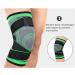Anti-Slip Compression Knee Sleeve | Adjustable Brace for Arthritis & Meniscus Tear | Quick Recovery for Running, Crossfit, Basketball | Large Black - Buy Online on GoSupps.com