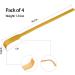 RENOOK Back Scratcher  Bamboo Wood Back Scratcher Massager  17" Long Self-Massager Provide Instant Relief from Itching  Good Practical and Novel Gifts for Friends and Family  4-Pack. - Buy Online on GoSupps.com
