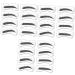 Beavorty 96 Pairs 8 makeup tools make up tools beauty accessories eyebrow stickers eyeshadow eyebrow - Buy Online on GoSupps.com