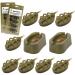 Inline Method Feeders Set with Quick Release Moulds - Carp Fishing Bait Holder Tool - Buy Online on GoSupps.com