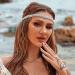 Deladola Rhinestone Headband - Sparkly Crystal Head Chain for Women (Silver) - Buy Online on GoSupps.com