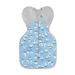 Love To Dream Swaddle UP Baby Sleeping Bag Self-Soothing Swaddles for Newborns Improves Sleep Snug Fit Helps Calm Startle Reflex New Born Essentials for Baby Warm 16-20 C 2.2-3.8kg Blue Newborn (2.2-3.8kg) Blue