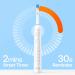 Bitvae R2 Rotating Electric Toothbrush for Adults with 8 Brush Heads 5 Modes Rechargeable Power Toothbrush with Pressure Sensor White White 1 Pack - Buy Online on GoSupps.com