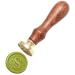 Letter S Wax Seal Stamp  Yoption Brass Head Botanical Alphabet Initial Sealing Stamp with Wooden Handle - Buy Online on GoSupps.com