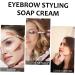 Beavorty Lip Stain Set Brow Wax 2 Pcs Eyebrow Styling Soap Practical Durable Makeup Tool Eyebrow Styling Cream for Women Ladies Soap Brows Clear Brow Wax - Buy Online on GoSupps.com