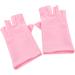 minkissy 3 Pairs Nail Gloves Nail Art Anti- Gloves Gloves for Gel Nail Protection Gloves for Manicure LED Gloves Gloves for Manicure Moisturizing Spandex Pink Apparel - Buy Online on GoSupps.com