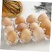 Yardenfun 1pc Box Acrylic Egg Tray Egg Dispenser Holder Ceramic Egg Holder Chicken Egg Holder Filler Storage - Buy Online on GoSupps.com