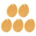 Milisten 5pcs Sponges for Bathing Mesh Pouf Shower Body Scrubber Bath Ball Shower Ball Yellow Loofah Shower Exfoliating Loofah Honeycomb Shower Mitt Bathroom Accessories Baby Soothing Sling