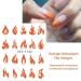 8Sheets 3D Chinese Dragon and Phoenix Nail Art Stickers - DIY Manicure Decoration - Buy Online on GoSupps.com