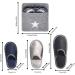 Fleece Felt Guest Slippers Set - 6 Pairs Non-Slip Washable Spa Slippers for Men | Ideal for Family & Hotel Travel - Buy Online on GoSupps.com