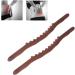 10 Massage Points Gua Sha Tools - 2 Pack Wooden Massage Sticks for Back & Leg Relief | International Shipping - Buy Online on GoSupps.com