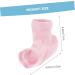 ULTECHNOVO 1set Heightening Socks Heel Softening Socks Soft Silicone Heel Lift Insole Sole Height Increase Invisible Sock Pad Sole Lifts Polyester Cotton Increased Heel Socks Men and Women 12.5x11cm Pink - Buy Online on GoSupps.com