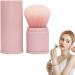 Retractable Blusher Brush with Cover Soft Powder Makeup Brush Portable Makeup Brush Liquid Cream Foundation Powder Brush Professional Concealer Brush Perfect for Travel (Naked pink) - Buy Online on GoSupps.com