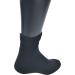 Yomandamor Men's Seamless Diabetic Compression Socks - 5 Pairs, Black, Size 10-13 - Buy Online on GoSupps.com