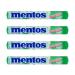 Mentos Spearmint Rolls 37.5g (Pack of 4) Multipack Chewy Dragees Softmints Sweets Mints Candy