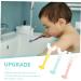 Iwowhero 3-Piece Cartoon Children's Toothbrush Set | Silicone Hand-Friendly Toothbrushes for Kids - Buy Online on GoSupps.com