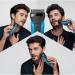Braun Series 3 310BT Electric Razor for Men - 3-in-1 Trimmer Rechargeable Wet & Dry 30-Min Run Time Black/Blue - Ideal Beard Grooming Tool - Buy Online on GoSupps.com