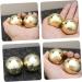 Vintorky Roaring Baoding Balls - Myofascial Release & Muscle Massage Balls | Copper Health Balls for Relaxation & Recovery - Buy Online on GoSupps.com