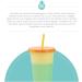 Color Changing Tumbler & Straw Set - Reusable (Solid) | Eco-Friendly Drinkware - Buy Online on GoSupps.com