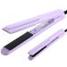 Beavorty Hair Straightener and Curler 2 in 1 Ceramic Flat Iron Curling Iron Professional Curling Wand Hair Styling Tools(US Plug)