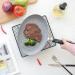 DameCo Frying Pan No Oil-Smoke Pan Steak Frying Pan Only Use for Gas Cooker Non-Stick Pans Kitchen Cooking Helper Nonstick Metal Utensil Saucepan Frying Pan (Color : Gray) (Gray) Interesting - Buy Online on GoSupps.com