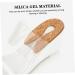 Buy Healvian 8 Pairs Transparent Heel Pads - Silicone Heel Cups & Insoles for Heel Pain Relief | Comfortable Shoe Pads for Men - Buy Online on GoSupps.com