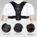 YAKAON Posture Corrector for Men and Women Premium Back Brace Support Straightener with Adjustable Shoulder Straps to Eliminate Shoulder Neck and Back Pain (L) Black-L: 27"- 36" - Buy Online on GoSupps.com