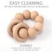 Sage Silicone Baby Teether | Food Grade & BPA Free Teething Toy - Buy Online on GoSupps.com
