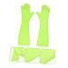 FRCOLOR 1 Pair Nail Gloves UV Protection Gloves Gloves UV Nail Gloves Manicure Accessories Nail Art Gloves Hands Glove Mj03 Green Polyester Nail Lamp Fingerless Manicure Gloves - Buy Online on GoSupps.com
