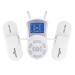 Easy Home Heat TENS Unit TENS EMS Unit with Heat Therapy 510K Cleared Large Back Lit Display FSA Eligible Pain Management and Muscle Stimulator Massager Pain Relief Therapy EHE018