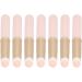 7pcs Round Head Portable Pink Handle Lip Smudge Brush Lip Blending Brush with Lid Professional Lip Smudge Brush for Lipstick Round End Lip Brush for Women Girl Gift(Pink 7 Pieces Of Set) - Buy Online on GoSupps.com