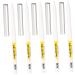 SOESFOUFU Eye Makeup Tools 5pcs White Lying Silkworm Pen Highlighter Eye Shadow Cosmetics Makeup Stick Girl Tool Make up