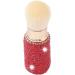 XhuangTech Bling Make Up Brush Crystal Makeup Travel Brushes Blusher Rhinestone Cover Foundation Highlight Blush Cosmetic Tools (Red) - Buy Online on GoSupps.com