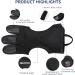 Mumian Archery Protective Leather Glove - Small Black | Finger Tab for Recurve and Compound Bow | Men and Women | Hunting Bow Accessories - Buy Online on GoSupps.com