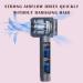 Freestanding Cordless Hair Dryer Temperature Hair Blow Dryer for Women 6 Levels Wind Speed Adjustment Intelligent Battery Hair Dryer with Diffuser/Charging Stand Blue - Buy Online on GoSupps.com