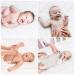 Organic Cotton Baby Changing Pad Liners - Splashproof & Washable - Large Size 35.5x27.5 - Set of 2 - Buy Online on GoSupps.com