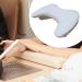 Sharplace U Shape Arm Rest Nail Hand Rest Arm Rest Cushion for Home DIY Nails Tech Acrylic Nails White - Buy Online on GoSupps.com