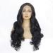 Saupa Lace Front Wig - 16 Inch Kinky Curly Brazilian Real Hair 150% Density Afro Hair Extension with Baby Hair for Black Women - Buy Online on GoSupps.com