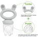 Haakaa Baby Fruit Feeder Breastmilk Popsicle Mold - BPA Free Silicone, Safe Self Feeding for 4+ Months (Gray) - Buy Online on GoSupps.com