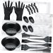 Angoily 1 Hair Colorist Tool Kit Beard Kits Hair Mixing Spoon Hairdressing Bowl Diy Salon Tool Beard Cape Hair Tinting Bowl and Brush Coloring Board Hair Dryer Hair Dye - Buy Online on GoSupps.com