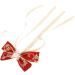 LIFKOME Chinese Style Bow Hair Clip Long Tail Tassel Ribbon Hair Barrette Vintage Hanfu Hair Bows Ponytail Holder Accessories for Women Girls Kids (Red) - Buy Online on GoSupps.com