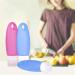 MUUZONING 4-Piece Silicone Travel Bottles Set - 98ml No-Leak Suction Cup with Transparent Bag | Perfect for Shampoo Cream & Body Care - Buy Online on GoSupps.com