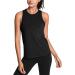 Mippo Open Back Yoga Tank Top for Women - Black, Large | Athletic Workout Clothes - Buy Online on GoSupps.com