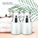 Beavorty 3 Pcs Airless Pump Bottles Acrylic Airless Pump Vacuum Bottles Cosmetic Refillable Airless Travel Lotion Jar With Lid for Thick Moisturizer Skincare Cream 30ml - Buy Online on GoSupps.com