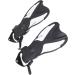 BOLORAMO Swimming Fins for Adults - Open Water Diving Fins (Black & White Size 6-8 37-41) - Buy Now for International Shipping - Buy Online on GoSupps.com