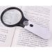 Magnifying Glass Hand Held Classic Magnifier 20X Lens Reading Aids Glasses for Partially Sighted or Anymagnifier/Black Comfortable Anniversary - Buy Online on GoSupps.com